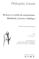 Philosophia Scientiae, v. 28, cahier 01